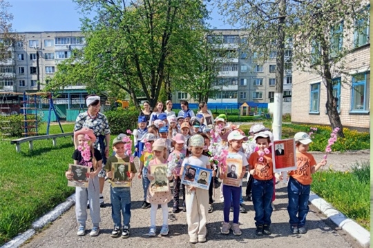 «Бессмертный полк» в нашем детском саду!