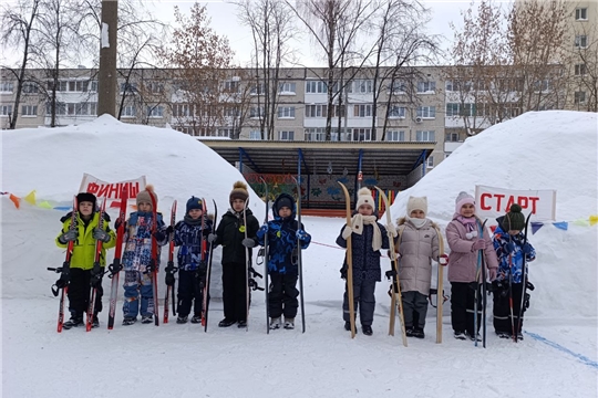 "Лыжня России" в детском саду 