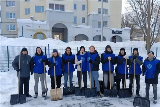 Всероссийский субботник по расчистке снега