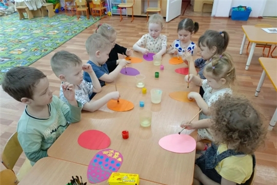 "Пасхальные чудо" в  группе "Исследователи"