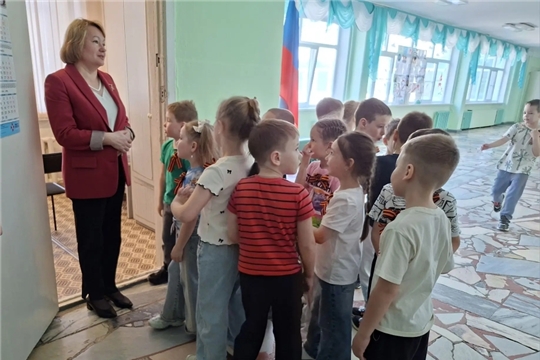 Дошкольники в гостях в школе №39