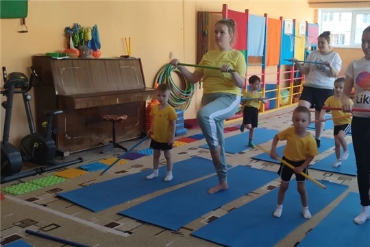 Кружок "Здоровейка" встречает родителей