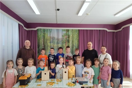 Городская акция "Домик для птиц" 
