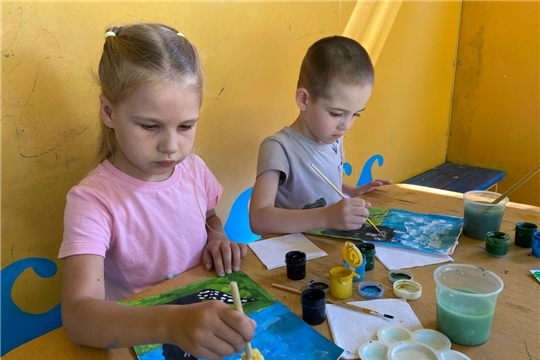 🎨 Рисование на природе