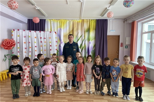 "Всероссийский открытый урок культуры безопасности в нашем детском саду."