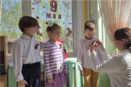 В детском саду №11 г. Чебоксары проходят мероприятия, посвященные празднованию Дня Победы