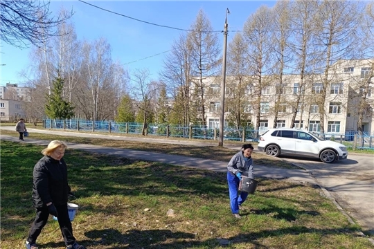 Экологические субботники продолжаются.