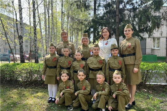 В детском саду прошли мероприятия к 81-й годовщине Великой Победы.