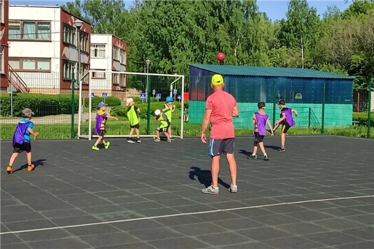 Наши юные футболисты готовятся к первенству!