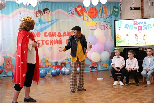В детском саду прошли выпускные праздники!