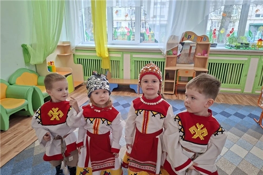 Неделя чувашской культуры в группе "Ромашки".