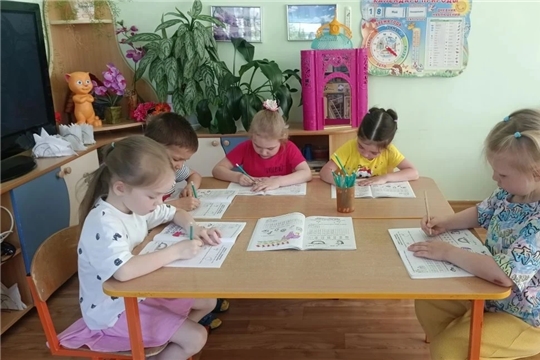 Отчетное занятие по обучению грамоте "Познавай-ка"