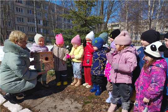 День птиц в детском саду: скворечники своими руками!