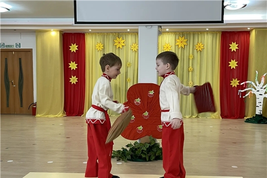 В детском саду отметили День чувашских игр "Игры Батыра"
