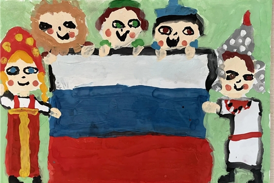 Воспитанники детского сада -победители городского конкурса  "Дружат дети всей страны"