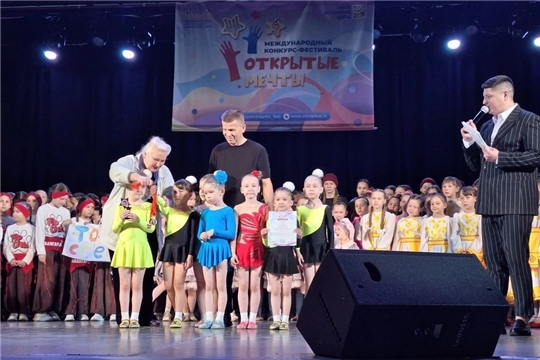 Победа юных гимнасток в Международном конкурсе " ОТКРЫТЫЕ МЕЧТЫ"