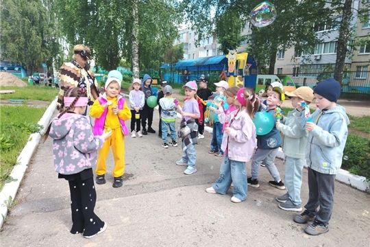 Праздник, посвящённый Международному дню защиты детей