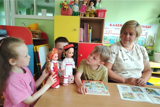 Тематическая беседа в группе "Капельки"