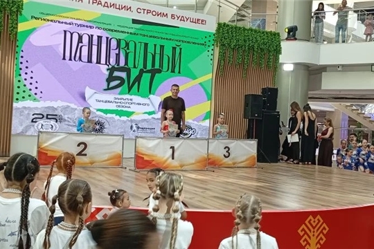 Победа  гимнасток в Региональном турнире "Танцевальный бит"