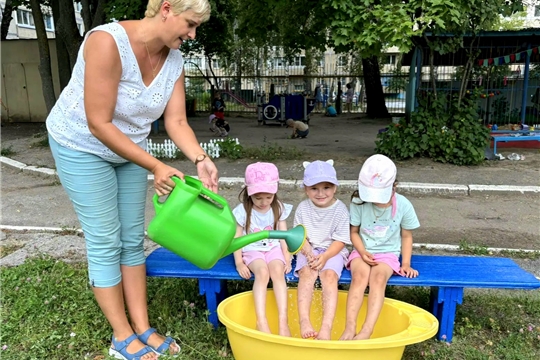 Закаливание в летний период