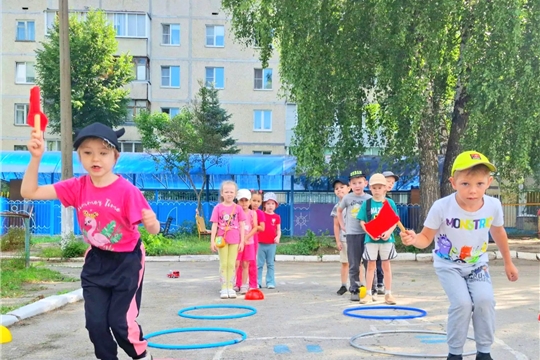 День веселых эстафет