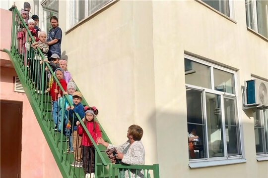 В детском саду прошёл Всероссийский урок безопасности
