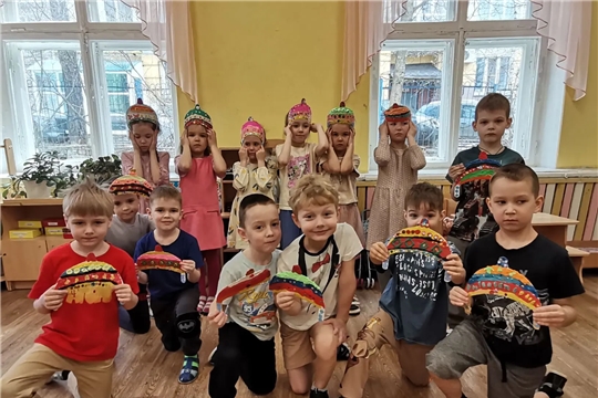 Чувашский головной убор-тухью