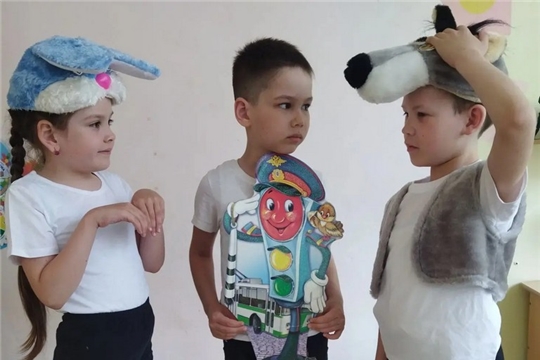 Весёлое путешествие со сказочными героями: урок безопасности для дошколят