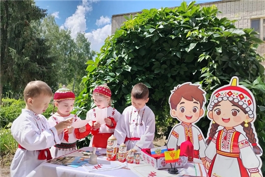 Познавательный квест „Люби и знай родной наш край“ в детском саду.
