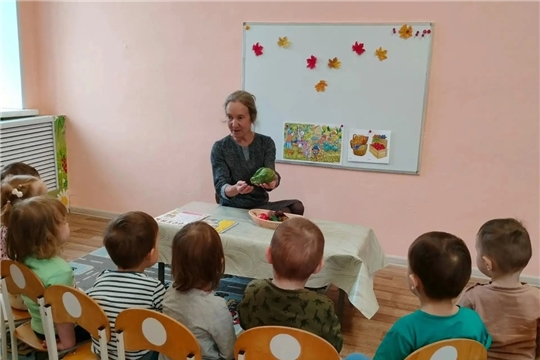 Что нам осень подарила: знакомство с овощами в группе «Почемучки».