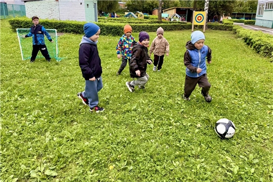 Спортивное лето. "Веселый футбол"