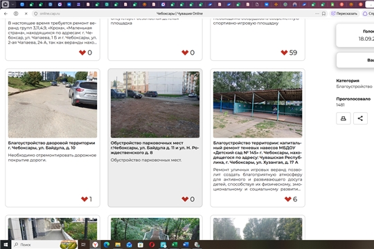 Голосование «Ниме. Инициативное бюджетирование». 