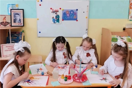 Мастер-класс "Праздничный салют"