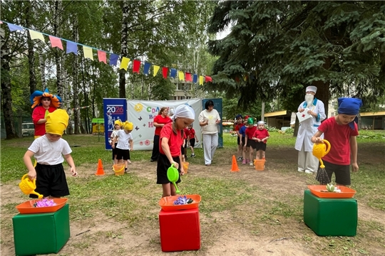 Развлекательное мероприятие "Солнце, воздух и вода - ️ наши лучшие друзья"!