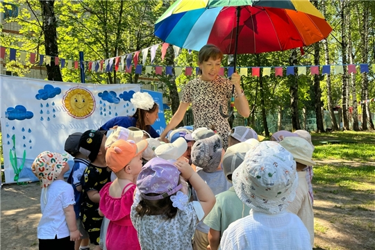 Развлечение "В гости Капелька пришла"