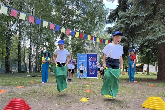 Спортивное развлечение "День веселых эстафет"