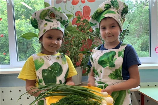 Польза свежей зелени.
