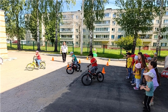 Уроки юного велосипедиста.