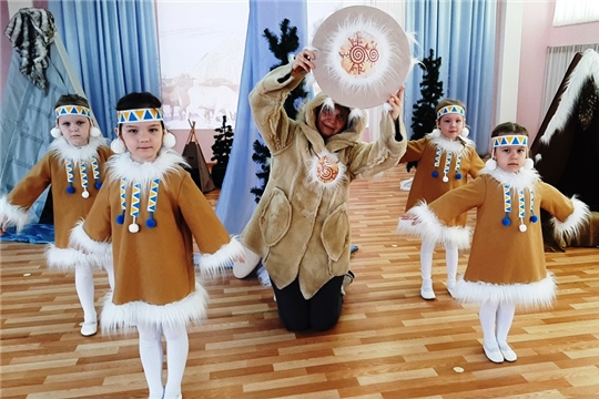 Сказки Севера ожили. Театральные перевоплощения  «Путешествие в мир Арктики» (1 корпус)