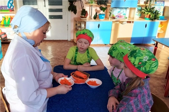«Морковь — маленький шаг к большому здоровью» (1 корпус)