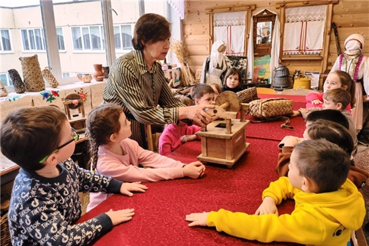 Познавательная экскурсия в этнографический музей "Чаваш тенчи" (1 корпус)