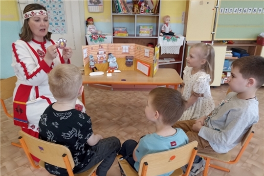 Фестиваль чувашской культуры в ДОУ в самом разгаре (2 корпус)