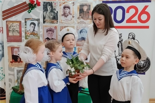 Патриотическая акция «СВОя фиалка» (1 корпус)