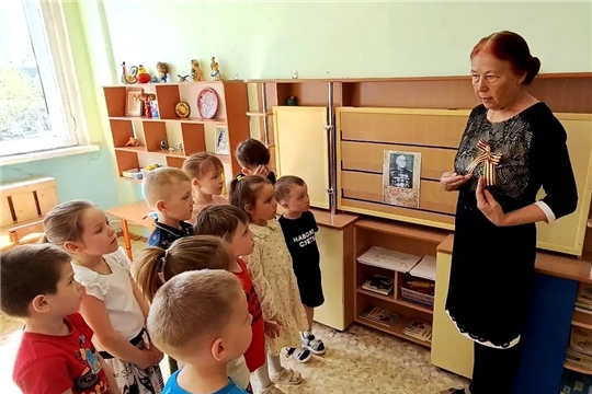 Дошкольники узнали о героях Великой Отечественной Войны. (2 корпус)