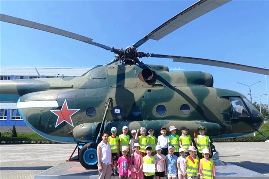 Образовательный маршрут в Музей под открытым небом «Подвиг Ми-8»