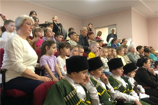 Дошкольники стали почётными гостями большого праздничного концерта в Доме дружбы (1 корпус)