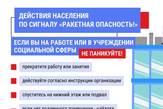 Памятка "Ракетная атака"