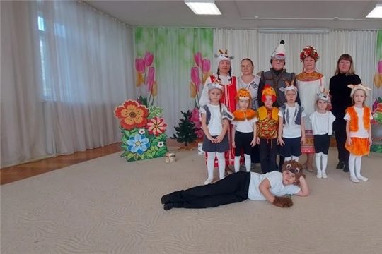 Весёлая сказка "Волк и козлята"