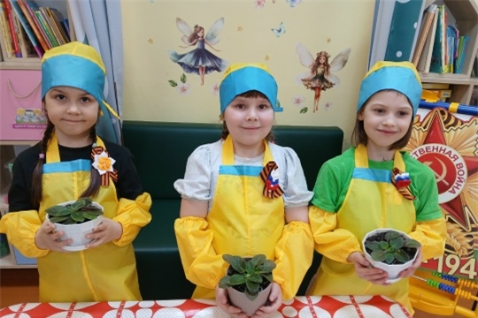 Патриотическая акция "Цветок ветерану"