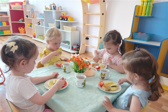  Детские сады перешли на летнее меню